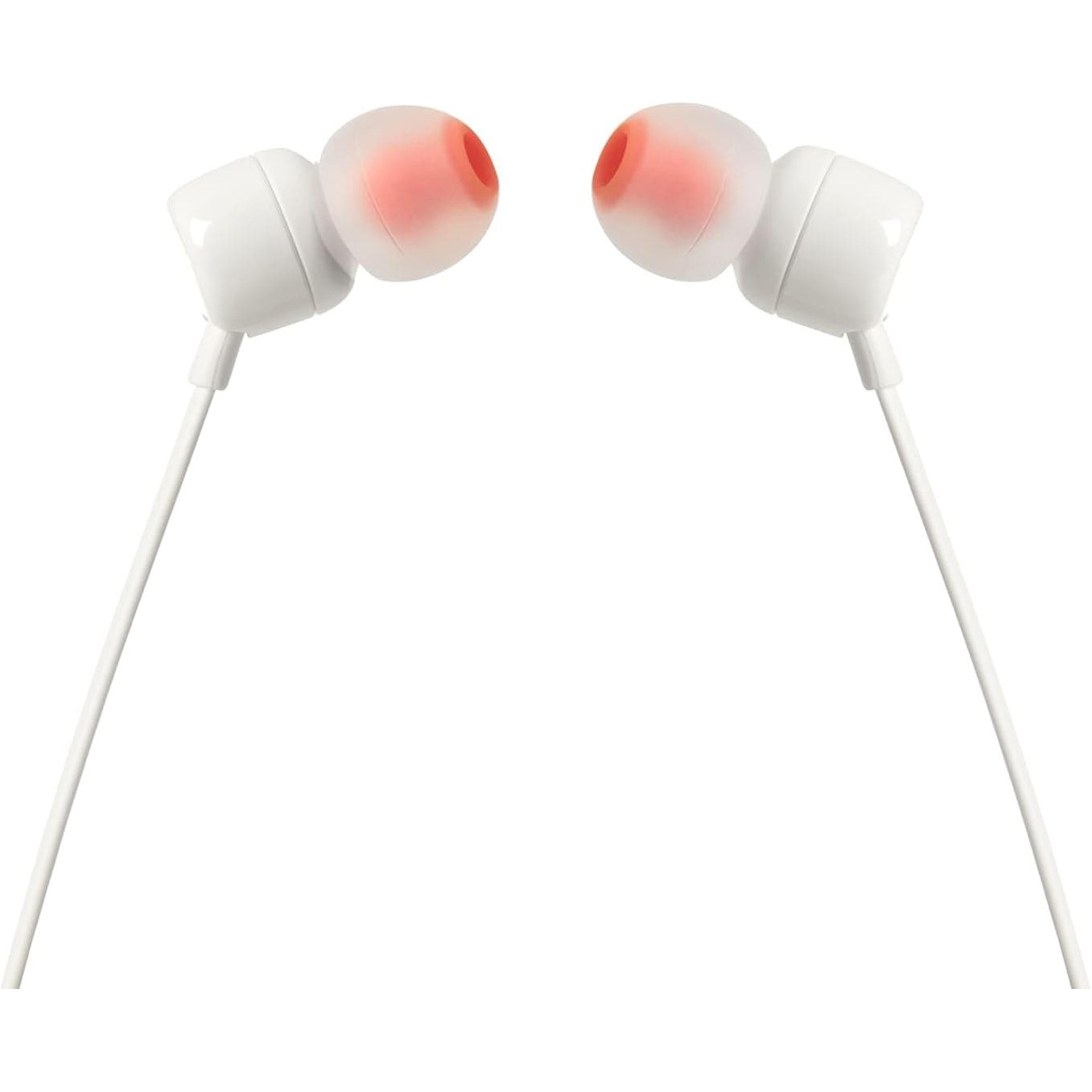Buy JBL,JBL T110 Wired In-Ear Headphones with JBL Pure Bass Sound and Microphone - White - Gadcet UK | UK | London | Scotland | Wales| Ireland | Near Me | Cheap | Pay In 3 | Headphones